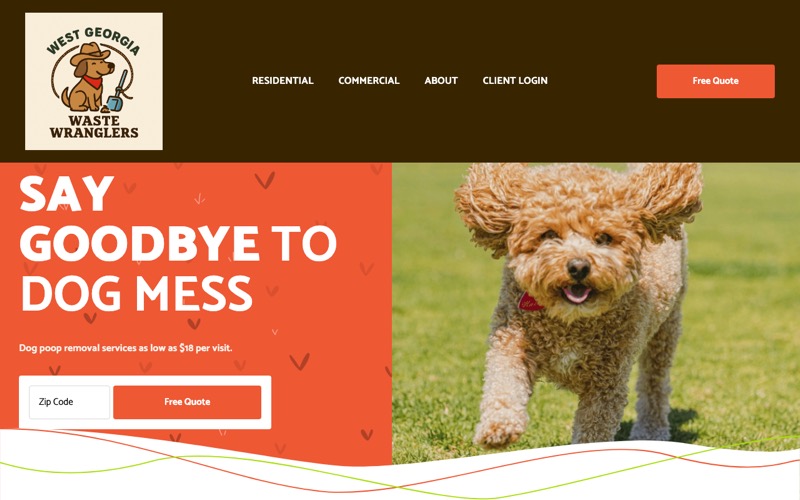 West Georgia Waste Wranglers website